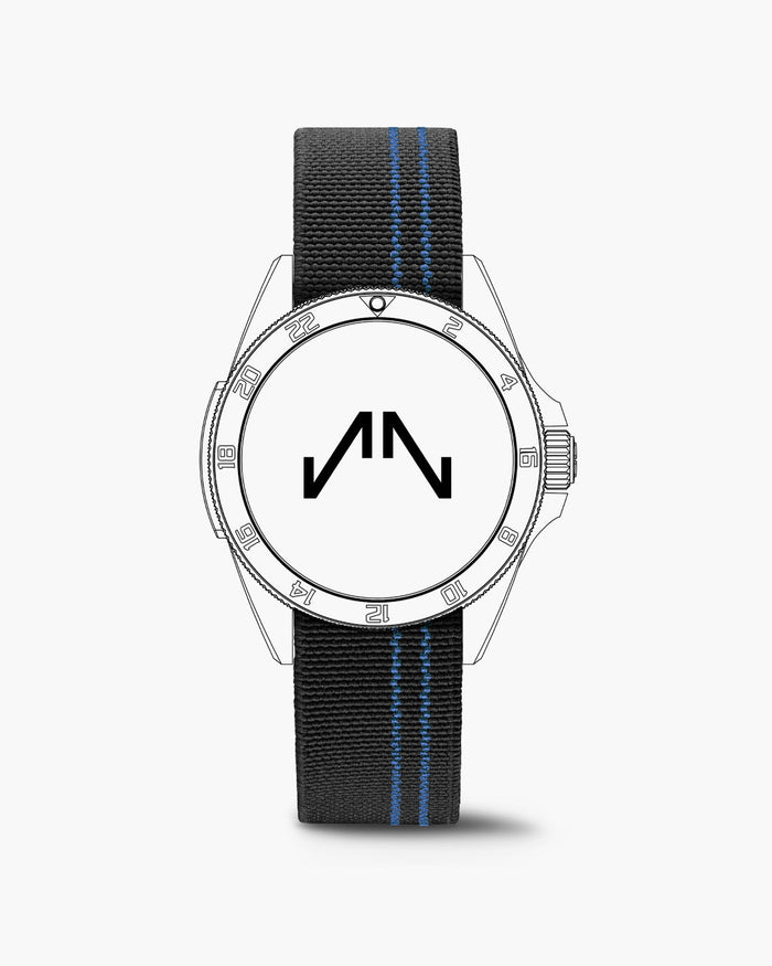 Cinturino Flex Blu 20mm