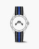 Caucciù blu NATO 20mm