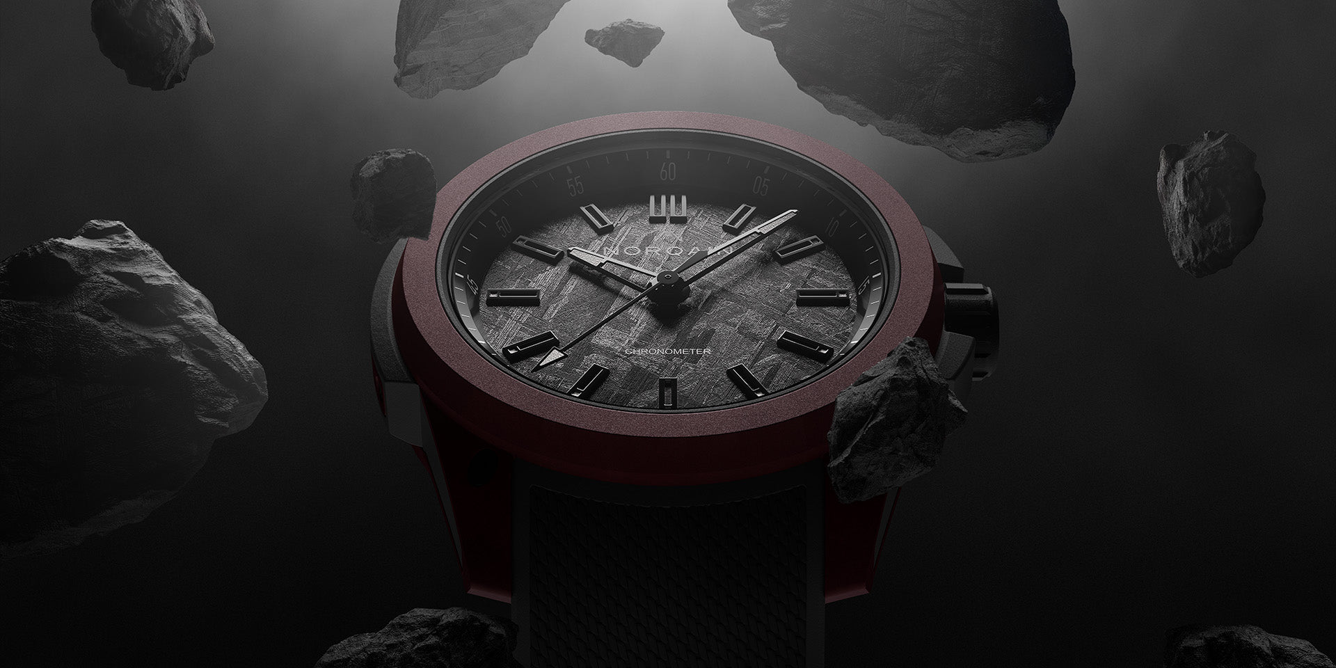 NORQAIN’s Wild ONE Meteorite 42mm Special Edition dazzles with a dial material that is – literally – out of this world