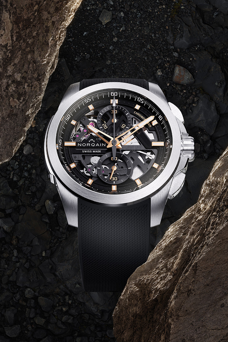 Independence Skeleton Chrono 42mm | NORQAIN Swiss Made Watches