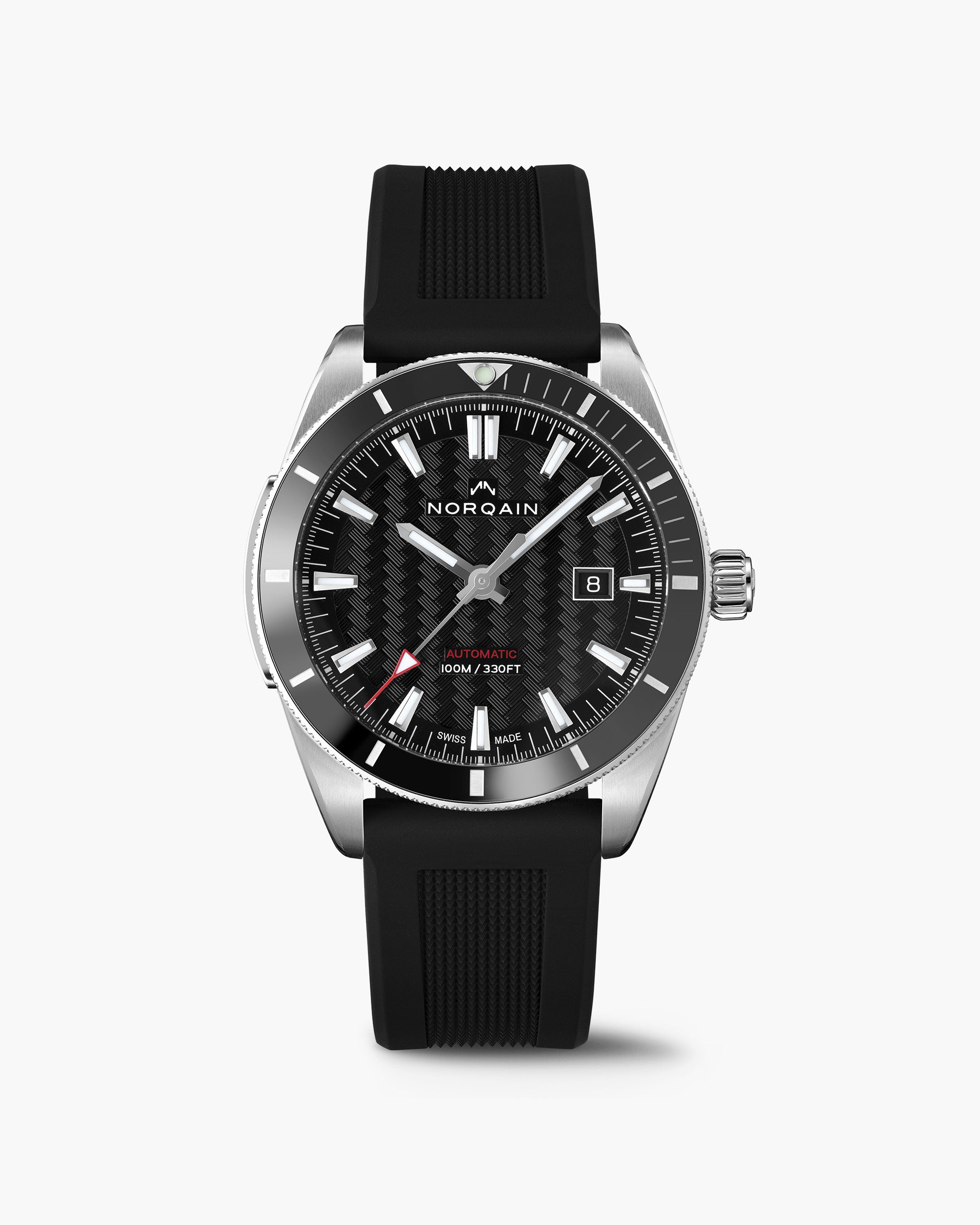 Adventure Sport 42mm Black | NORQAIN Swiss Made Watches - NORQAIN