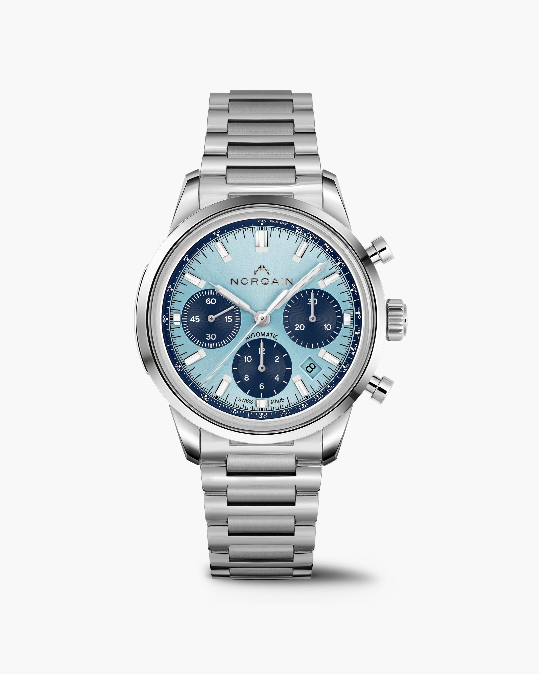 Freedom 60 Chrono 40mm Sky Blue Steel