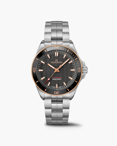 NEVEREST 40mm Steel & Gold