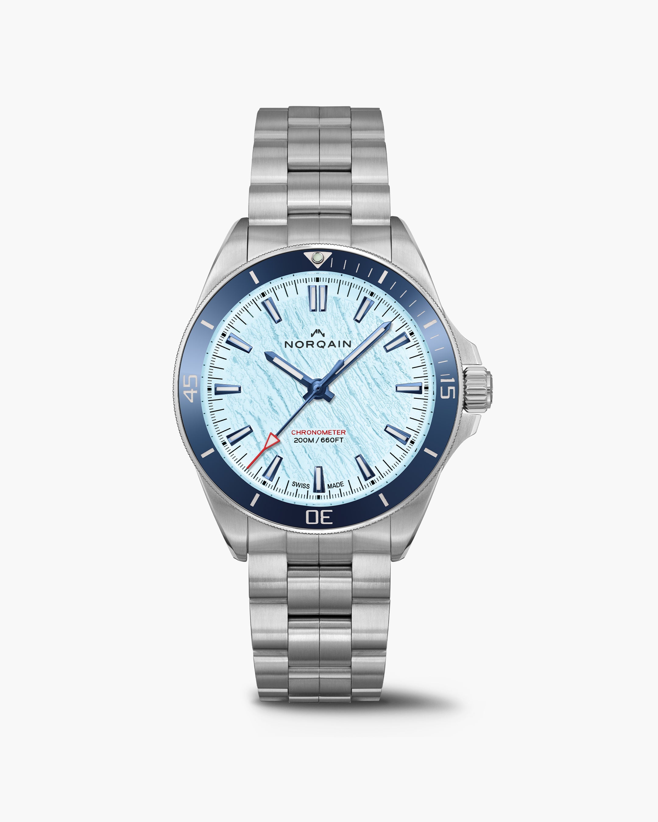 NEVEREST Glacier 40mm Limited Edition | NORQAIN Swiss Made Watches - NORQAIN