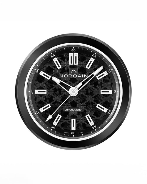 NORQAIN Wallclock White