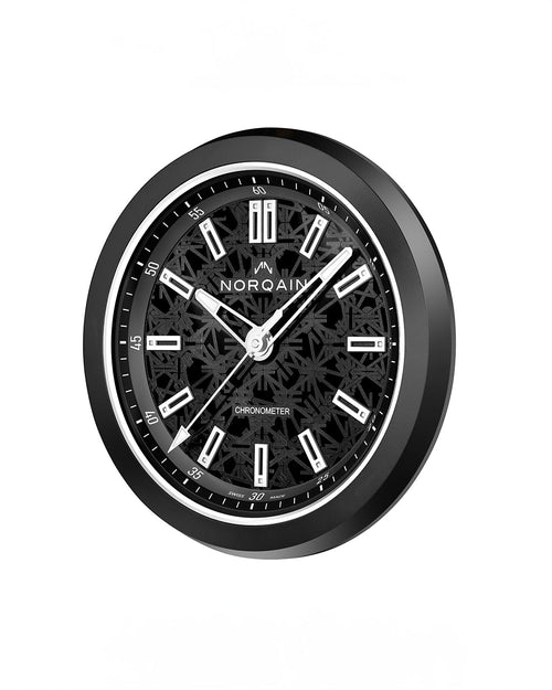 NORQAIN Wallclock White