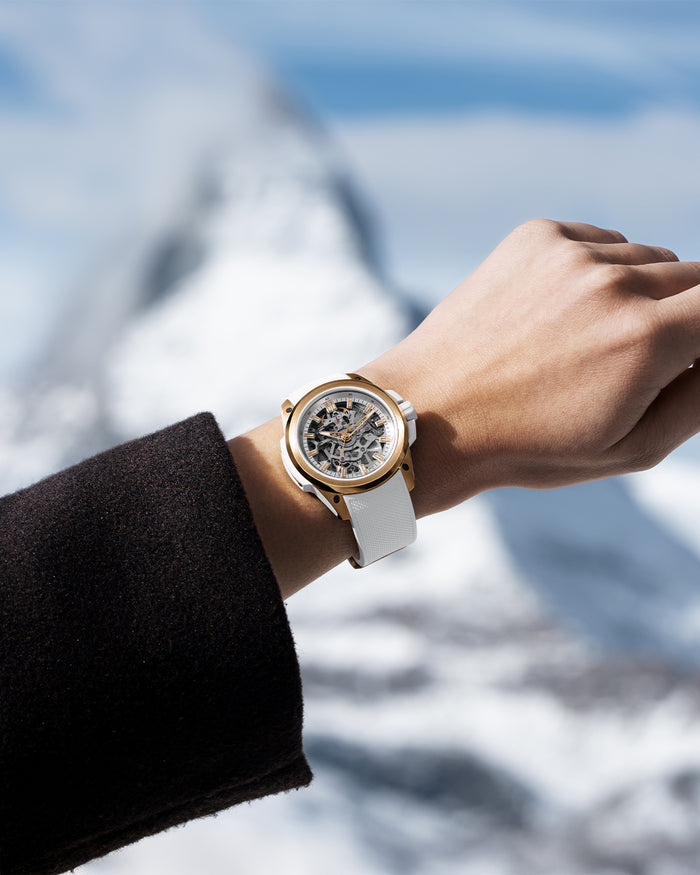 Wild ONE Skeleton 39mm Red Gold